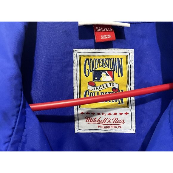 Milwaukee Brewers Mitchell & Ness Cooperstown Collection Baseball Jacket 3XL - Picture 4 of 12
